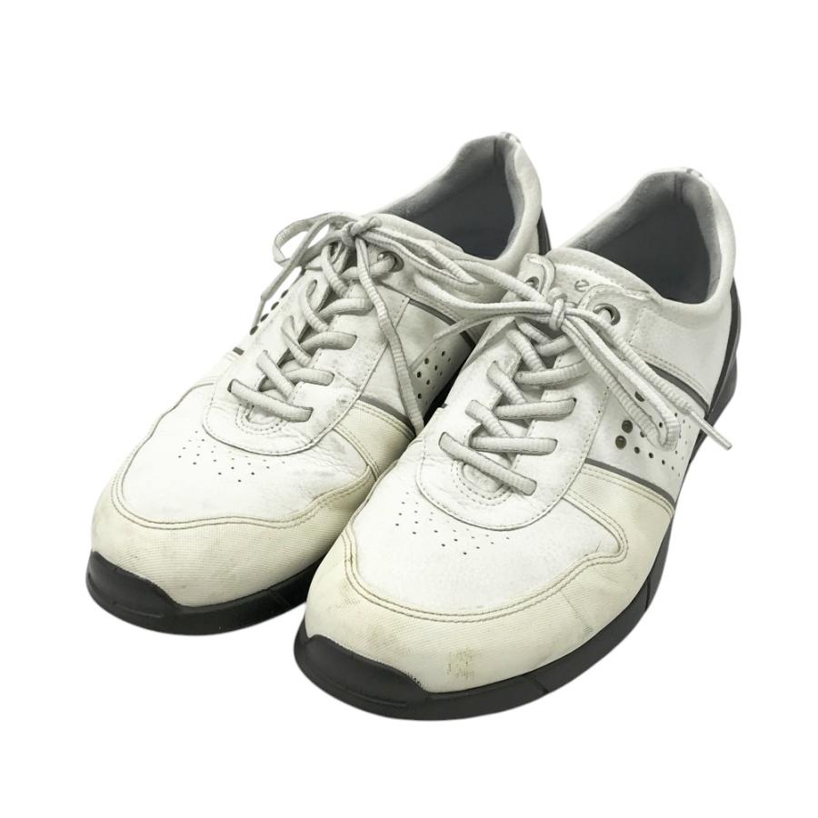 ecco エコー ゴルフシューズ LUX ホワイト系 43 ゴルフウェア メンズ