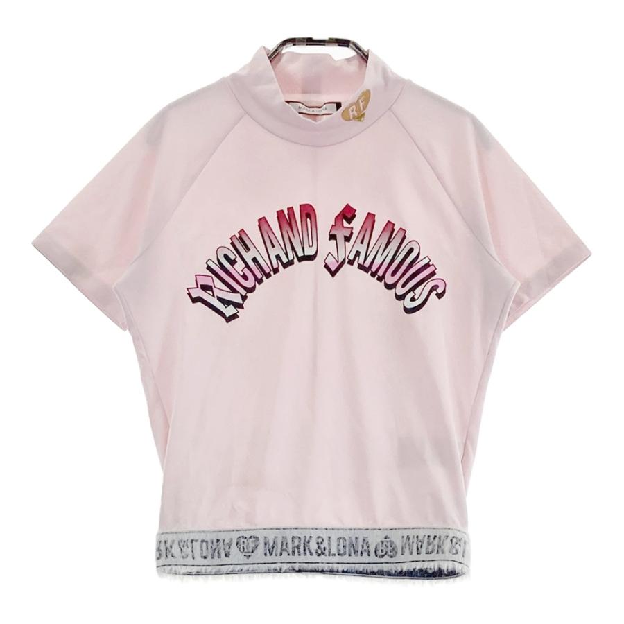 MARK & LONA ピンク ハイネックシャツ 【公式通販】