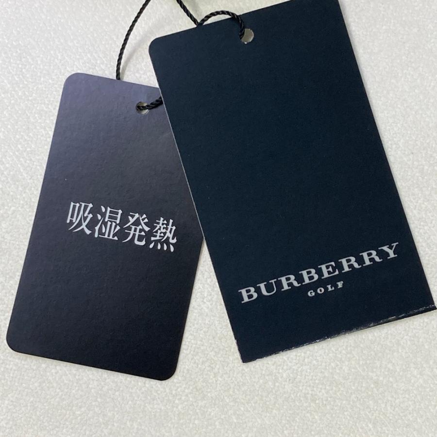 【BURBERRY GOLF】美品！ホワイト タートルネック 長袖トップス BURBERRY（バーバリー） 【新品】BURBERRY GOLF バーバリーゴルフ
