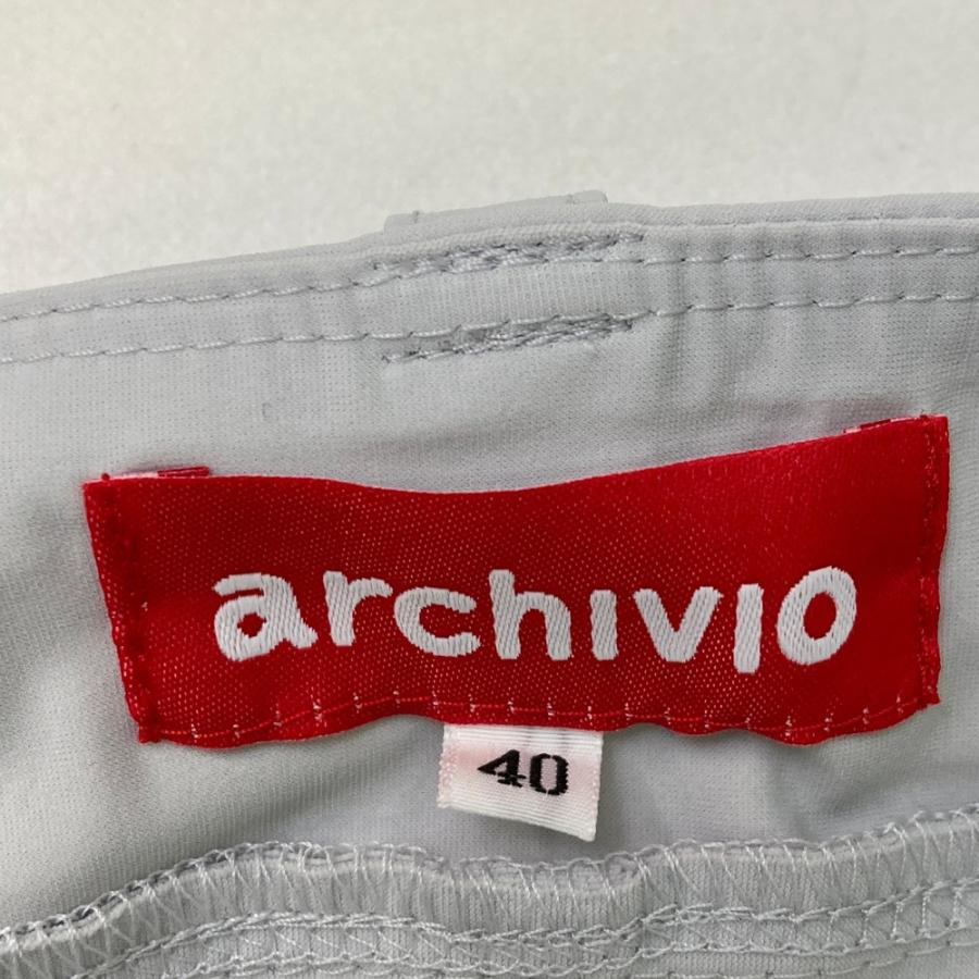 ARCHIVIO アルチビオ 2023年モデル ストレッチ スカート グレー系 40