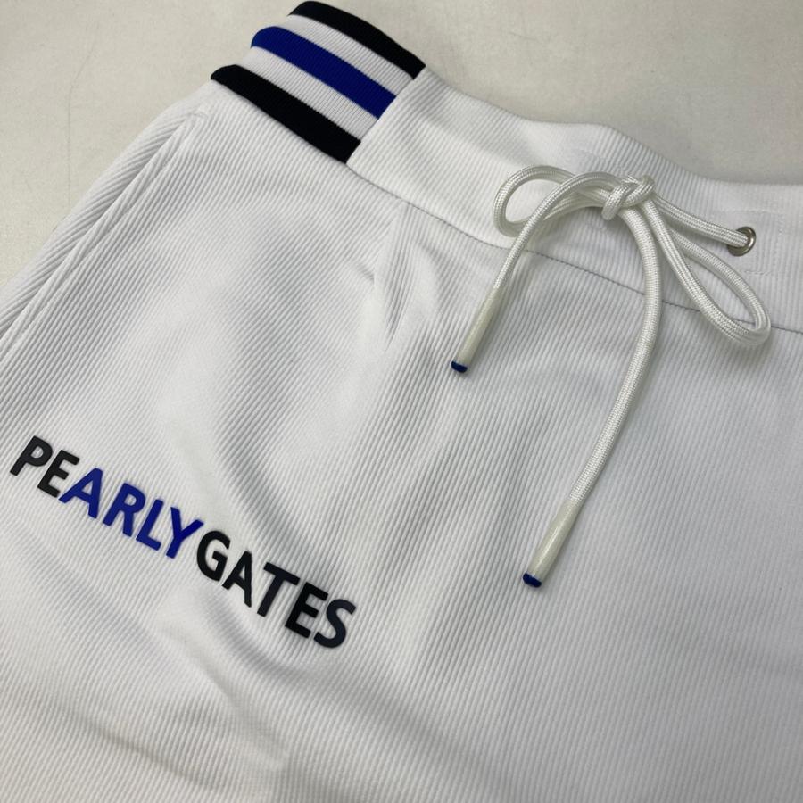 PEARLY GATES パーリーゲイツ 2024年モデル ; スカート ロゴ ホワイト