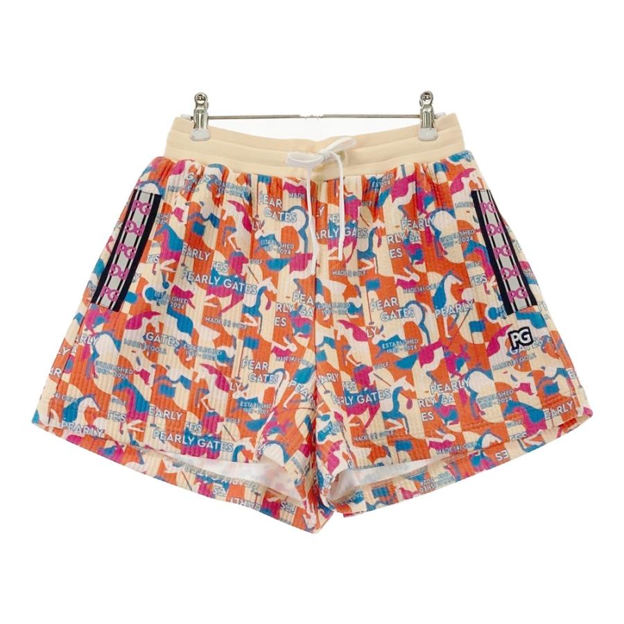 PEARLY GATES パーリーゲイツ 2024年モデル ; ショートパンツ 総柄