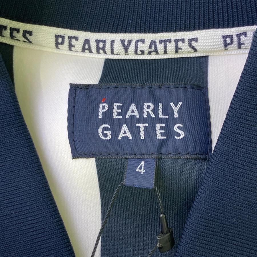 美品】PEARLY GATES パーリーゲイツ ジップジャケット ロゴ刺繍