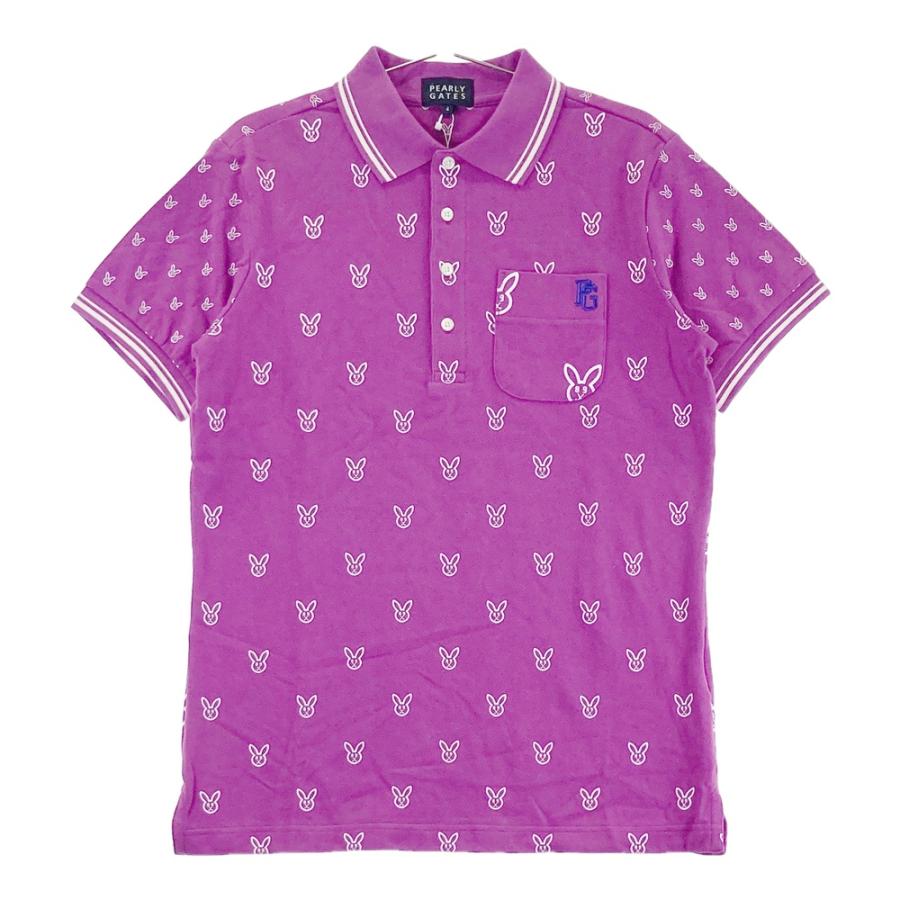 【限定SALE！】PEARLY GATES 刺繍ロゴ付き ポロシャツ 新品】PEARLY GATES パーリーゲイツ 半袖ポロシャツ ロゴ刺繍