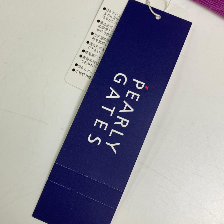 新品】PEARLY GATES パーリーゲイツ 半袖ポロシャツ ロゴ刺繍