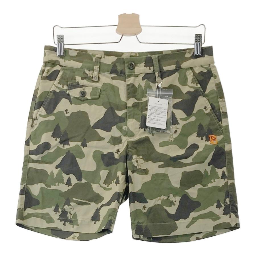 PEARLY GATES パーリーゲイツ迷彩柄ショートパンツ カモフラ柄 PEARLY GATES パーリーゲイツ ショートパンツ カモフラ柄 カーキ系