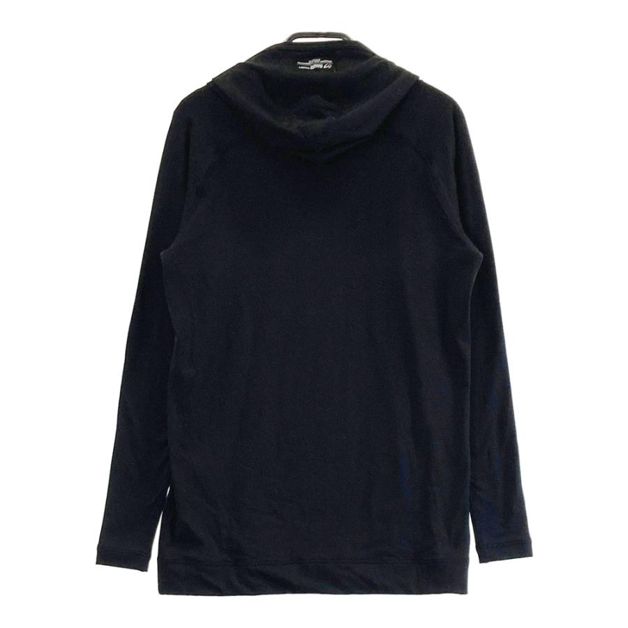 サイズ：4 MASTER BUNNY EDITION マスターバニーエディション  長袖フード付Tシャツ  ブラック系 [240101424384] ゴルフウェア メンズ ストスト 新品】MASTER BUNNY EDITION マスターバニーエディション フード