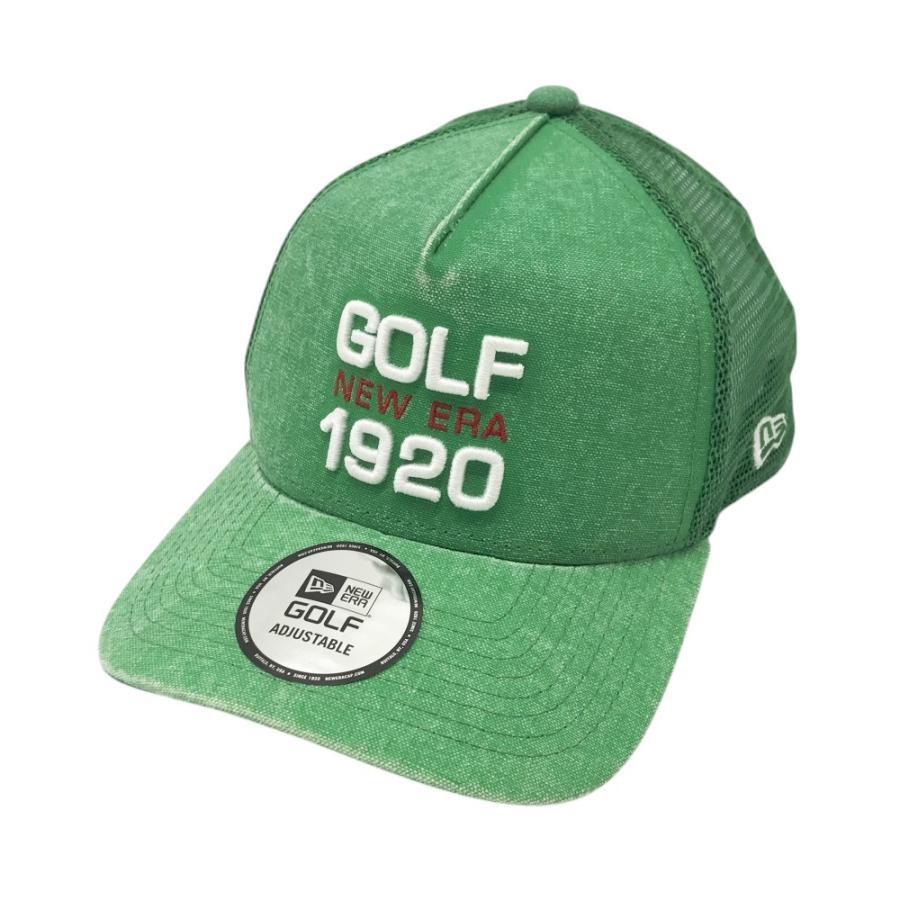 NEW ERA ニューエラ メッシュキャップ グリーン系 ゴルフウェア