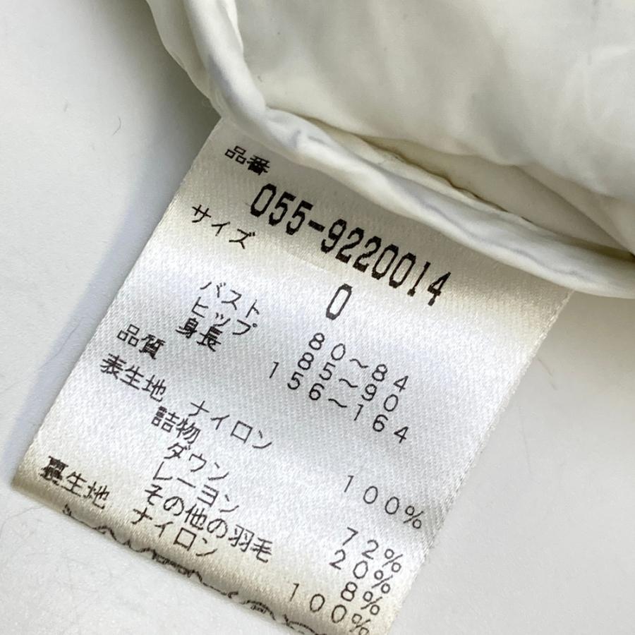 美品　パーリーゲイツビッグロゴ4WAY ダウンジャケット　0 PEARLY GATES パーリーゲイツ 4WAY ダウン ジップジャケット ロゴ