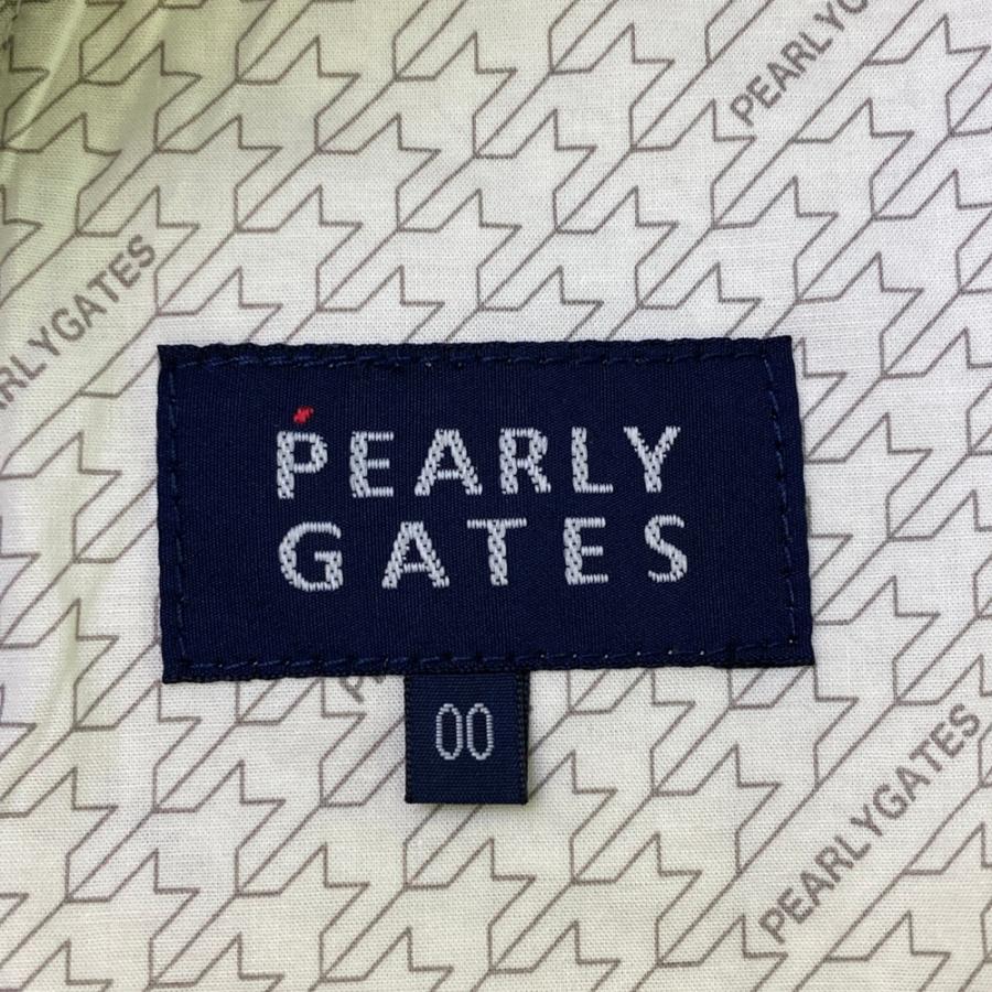 サイズ：0 PEARLY GATES パーリーゲイツ  スカート 千鳥柄 ネイビー系 [240101642670] ゴルフウェア レディース ストスト PEARLY GATES パーリーゲイツ スカート ヘリンボーン 千鳥柄 ネイビー