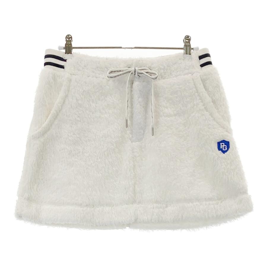 サイズ：0 PEARLY GATES パーリーゲイツ  ボアスカート  ホワイト系 [240101412807] ゴルフウェア レディース ストスト PEARLY GATES パーリーゲイツ ボア スカート ホワイト系 0