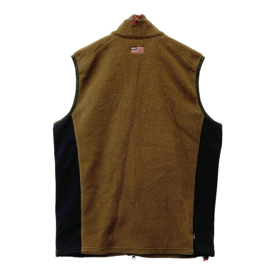 BRIEFING GOLF ブリーフィング フリース切替 ジップベスト