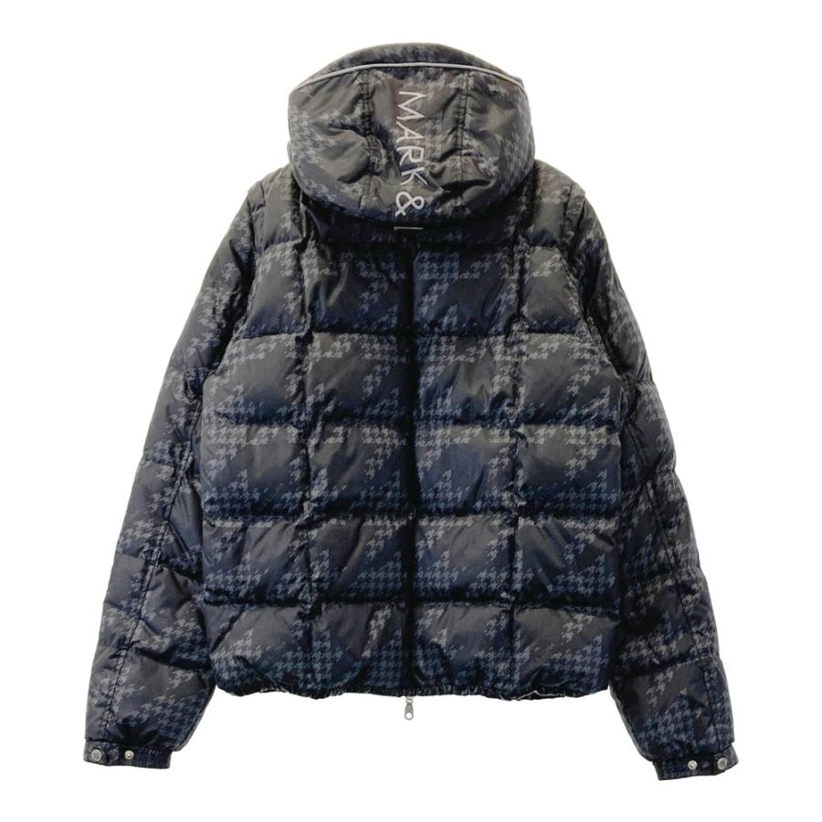 美品 2024年モデル MARK&LONA マークアンドロナ ダウンジャケット 新品】MARK&LONA マークアンドロナ 4way ダウンジャケット 千鳥