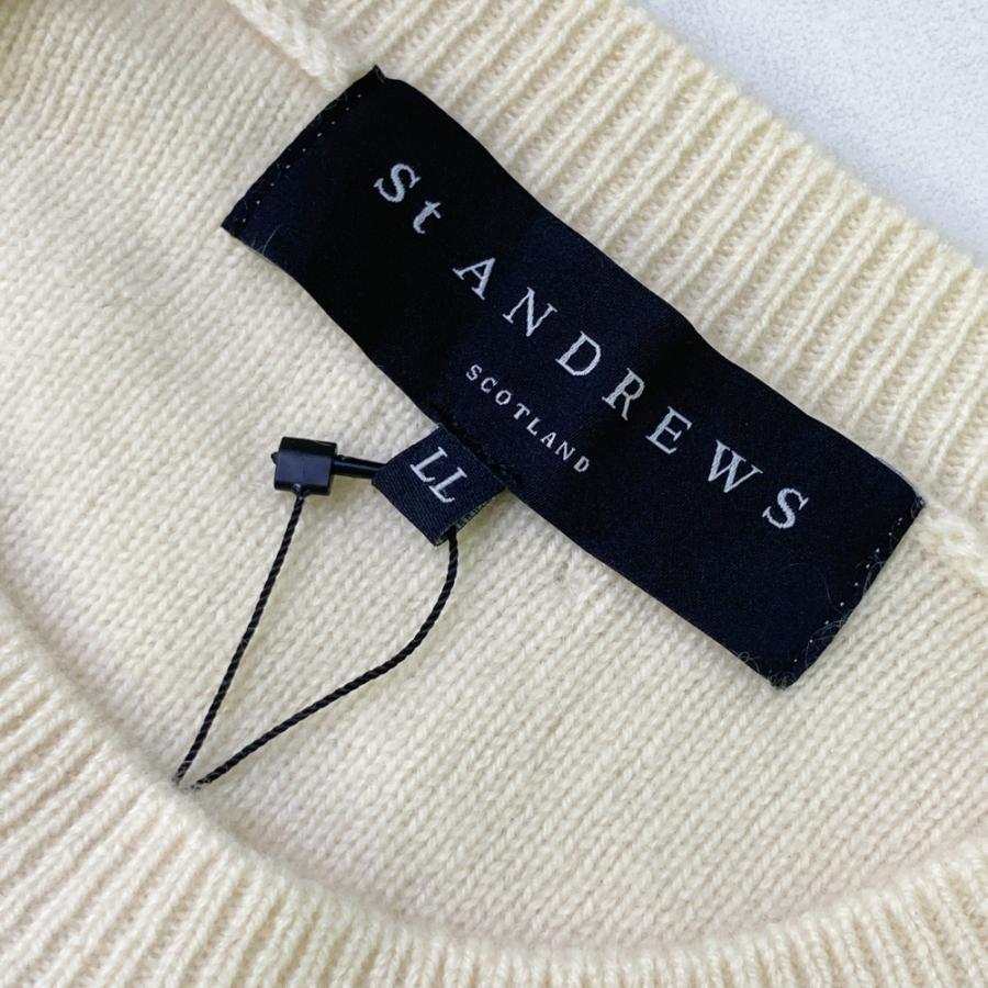 St ANDREWS 【美品】ST ANDREWS セントアンドリュース クルーネック