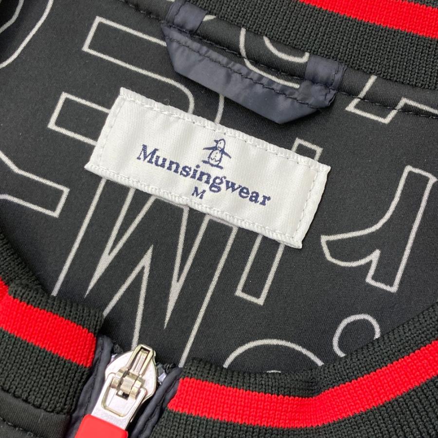 週末値下げ！美品！マンシングウェア　中綿ワンピース　Mサイズ MUNSING WEAR マンシングウェア SL7875 中綿切替 フルジップ