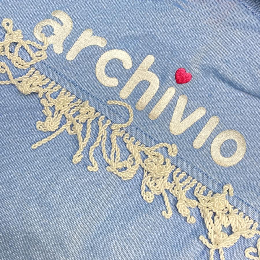 ARCHIVIO アルチビオ A559331 半袖ポロシャツ ブルー系 36 ゴルフ