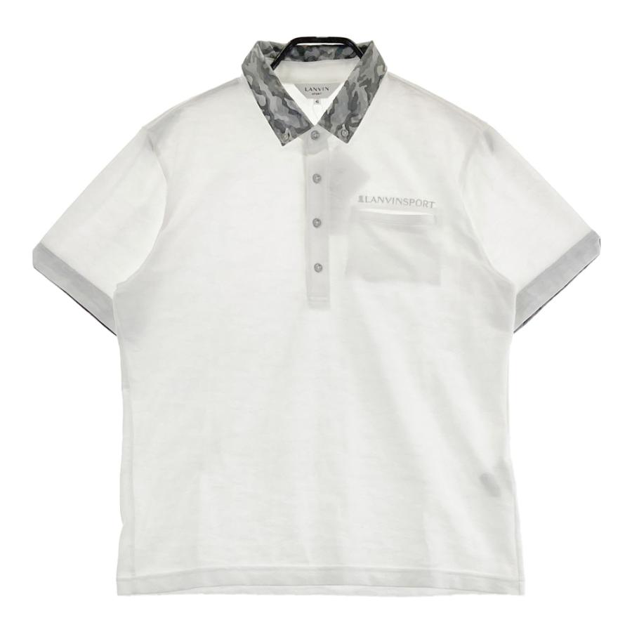 新品】LANVIN SPORT ランバン スポール 半袖ポロシャツ ボタン