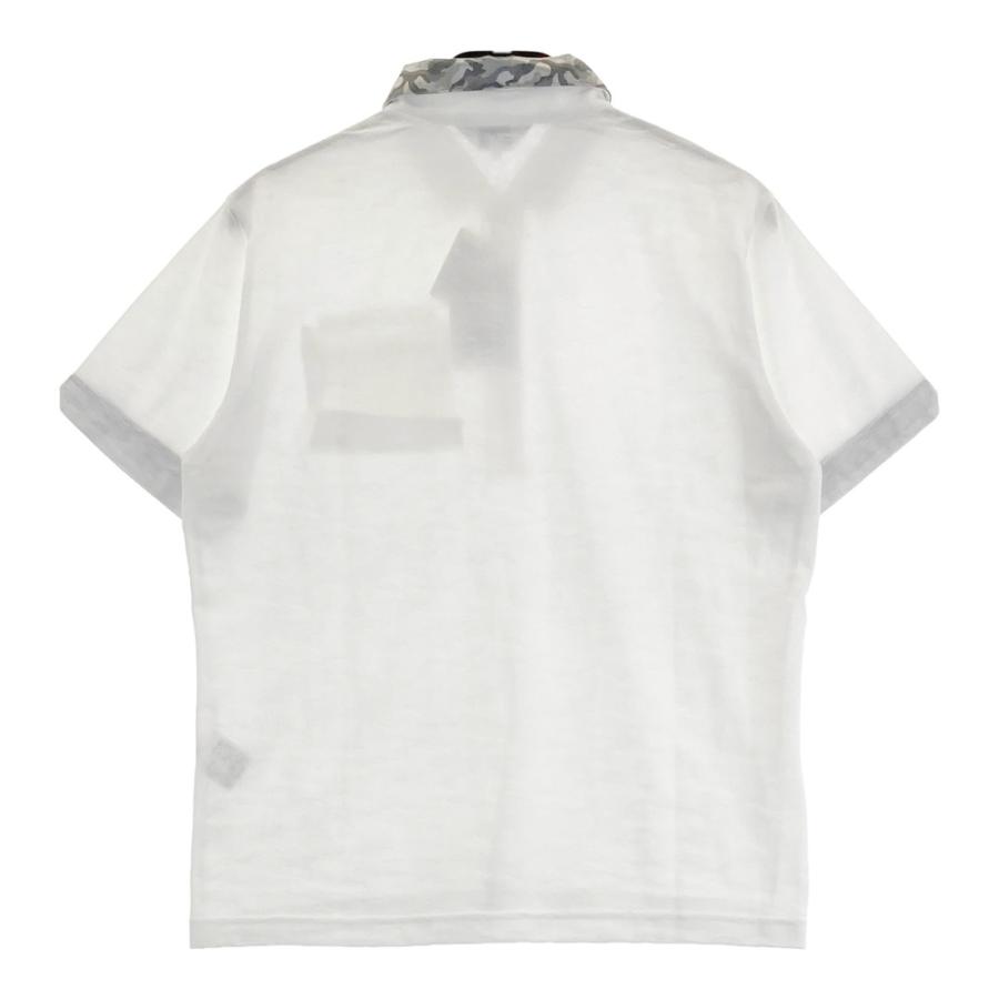 【未使用タグ付き】LANVIN SPORT ボタン付きポロシャツ 40 タグ付き未使用✨LANVIN SPORT ランバン ポロシャツ ゴルフ 40