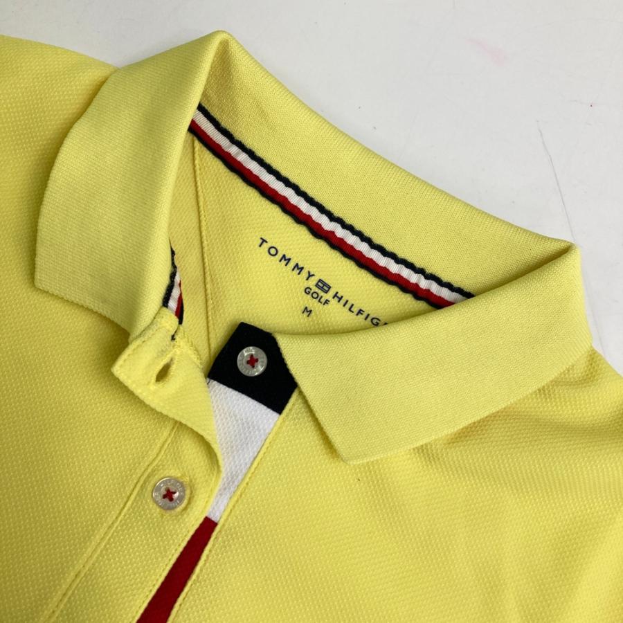 TOMMY HILFIGER GOLF トミー ヒルフィガーゴルフ 半袖ポロシャツ ロゴ 