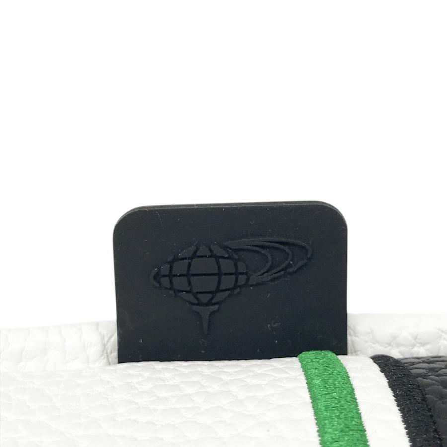BEAMS GOLF ビームスゴルフ  パターカバー マレット型  ホワイト系 PT [240101422225] ゴルフウェア ストスト 美品】BEAMS GOLF ビームスゴルフ パターカバー マレット型