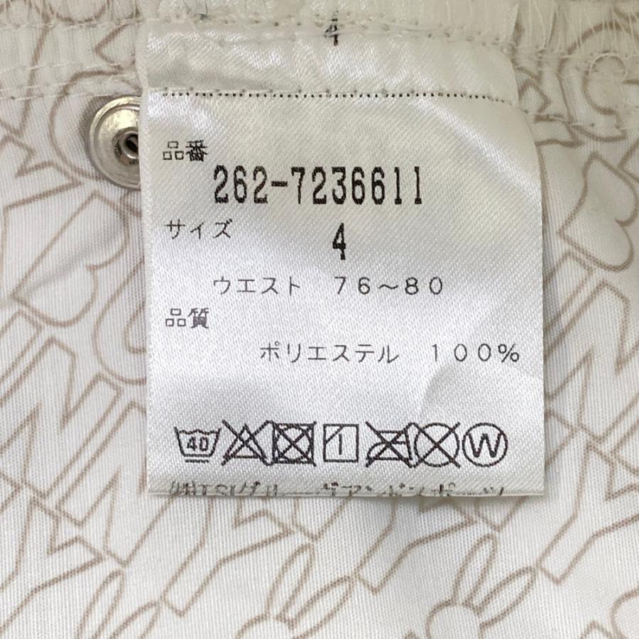 JACK BUNNY!! - ジャックバニー　　サイズ4  未使用 JACK BUNNY ジャックバニー ロングパンツ ホワイト系 4 ゴルフ