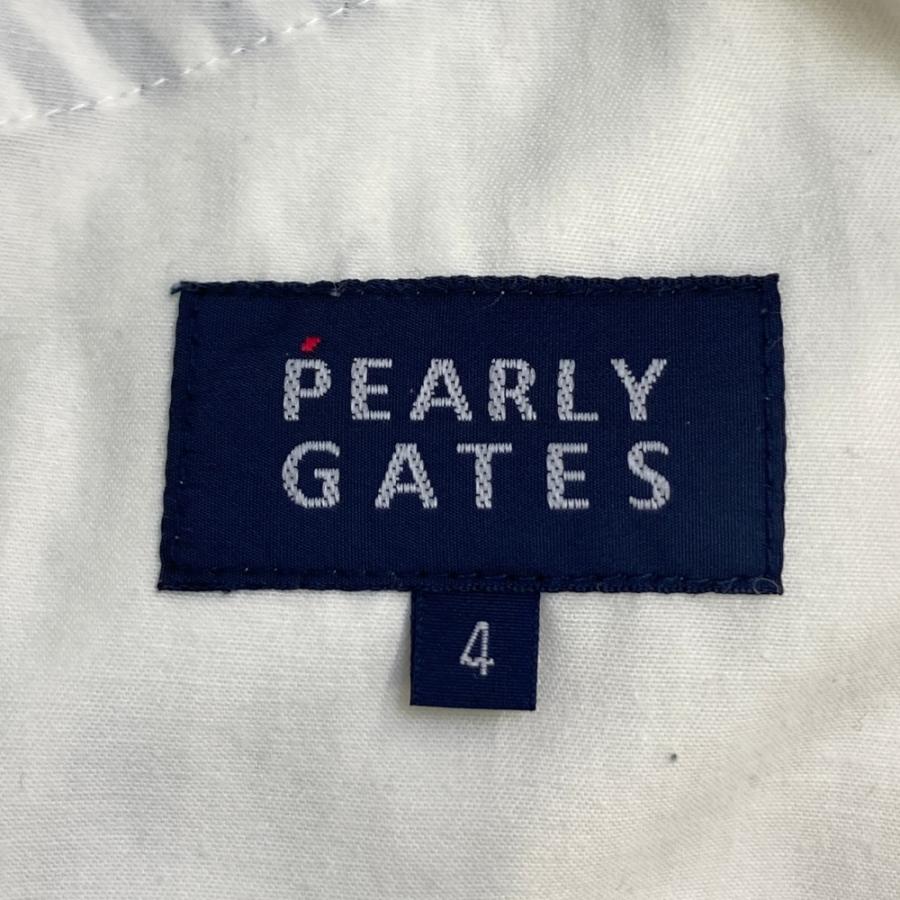 PEARLY GATES ストライプ サイズ4 PEARLY GATES (パーリーゲイツ) ゴルフウェア(トップス) メンズ