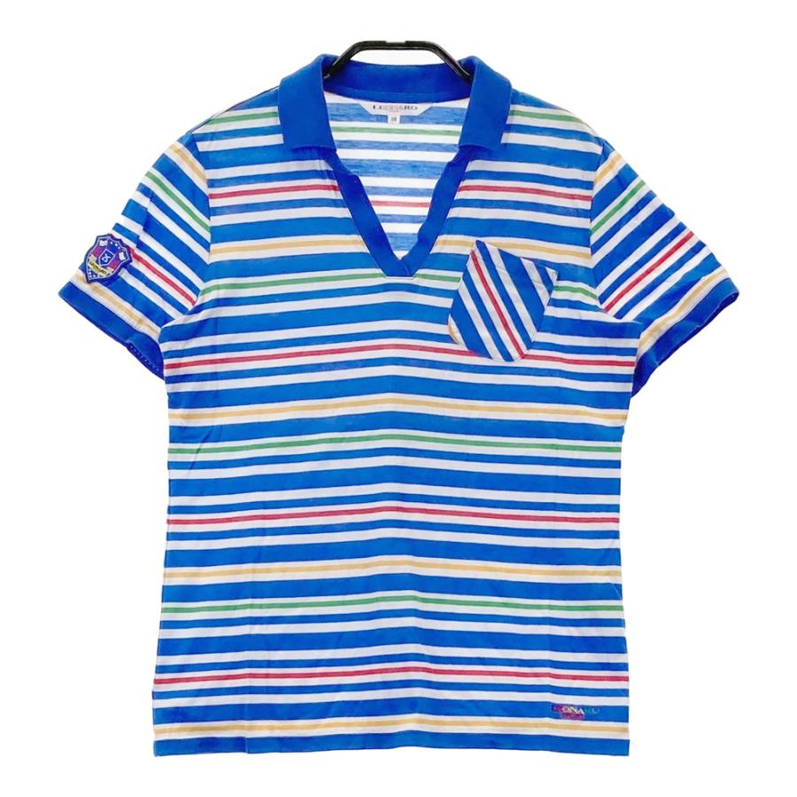 LEONARD SPORT レオナール スポーツ 半袖ポロシャツ スキッパー 