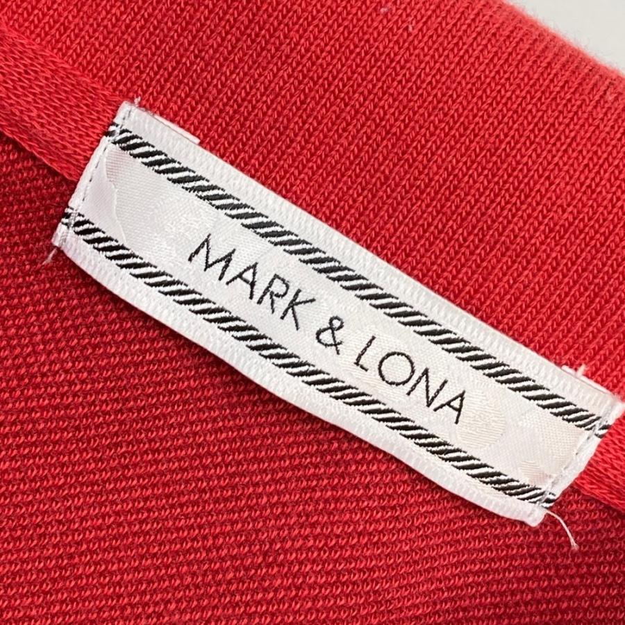 MARK&LONA（マークアンドロナ） 半袖ポロシャツ レッド系 M ゴルフ