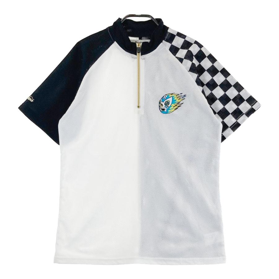 美品　Russeluno ラッセルノ　半袖　ハーフジップシャツ タグ付き新品】RUSSELUNO ラッセルノ ハーフジップ シャツ 【公式通販】