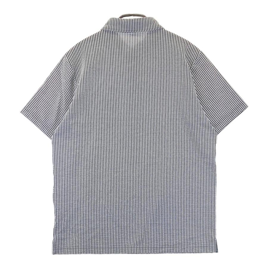 サイズ：L MUNSING WEAR マンシングウェア 2024年モデル 半袖ポロシャツ  ブルー系 [240101435293] ゴルフウェア メンズ ストスト サイズ：L MUNSING WEAR マンシングウェア 2024年モデル 半袖