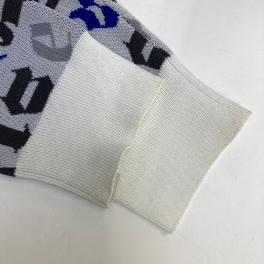 ST ANDREWS セントアンドリュース ロゴ刺繍入り 長袖ニット