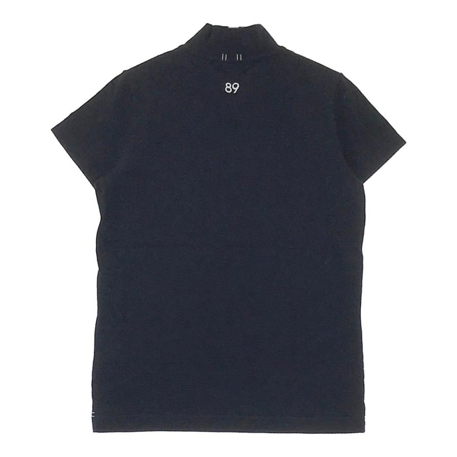 サイズ：0 PGG PEARLY GATES パーリーゲイツ  ハーフジップ 半袖Tシャツ  ネイビー系 [240101624052] ゴルフウェア レディース ストスト PEARLY GATES パーリーゲイツ ハーフジップ 半袖Tシャツ ネイビー系 0
