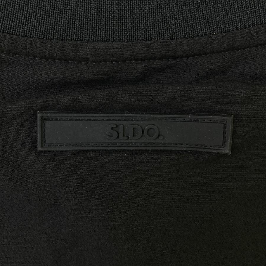 SLDO. スウェット クルーネック M エスルド トレーナー 黒 ゴルフ SLDO. エスルド プルオーバー ブラック系 XL ゴルフウェア
