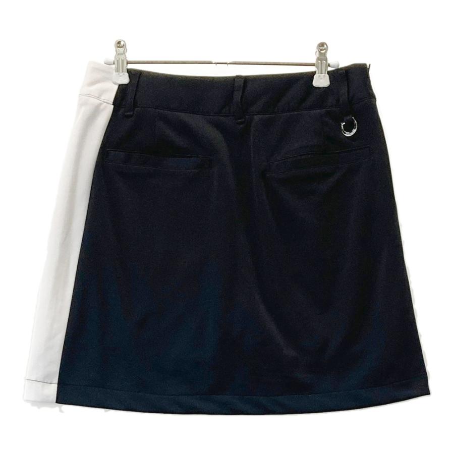 サイズ：L JUN&amp;ROPE ジュン アンド ロペ ERC-31020 スカート 総柄 ブラック系 [240101416612] ゴルフウェア レディース ストスト サイズ：L JUN&ROPE ジュン アンド ロペ ERC-31020 スカート 総