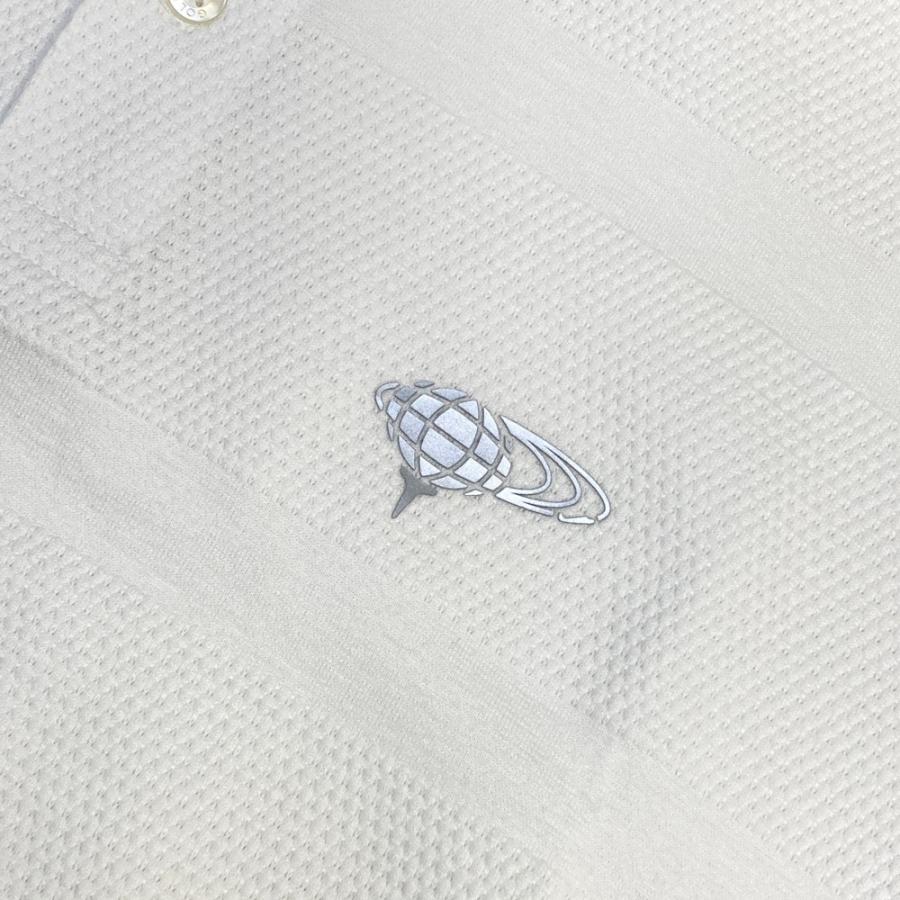 BEAMS GOLF ビームスゴルフ 半袖ポロシャツ ホワイト系 L ゴルフ