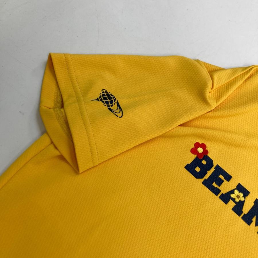BEAMS GOLF ビームスゴルフ ハイネック 半袖Tシャツ イエロー系 S