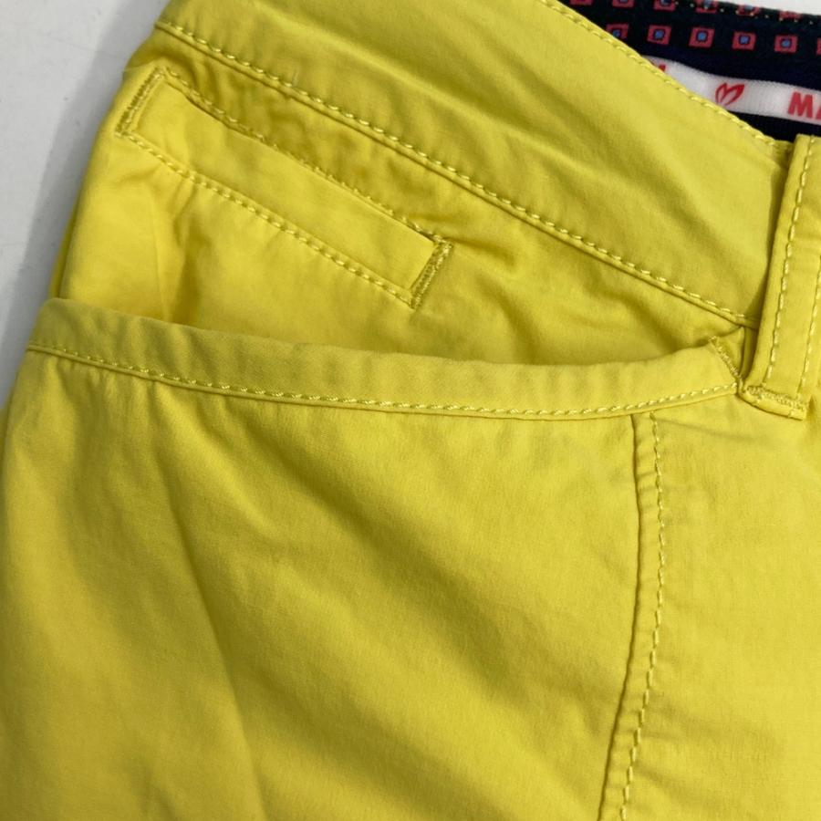 サイズ：00 MASTER BUNNY EDITION マスターバニーエディション  パンツ 総柄 イエロー系 [240101492804] ゴルフウェア レディース ストスト MASTER BUNNY EDITION マスターバニーエディション パンツ 総柄