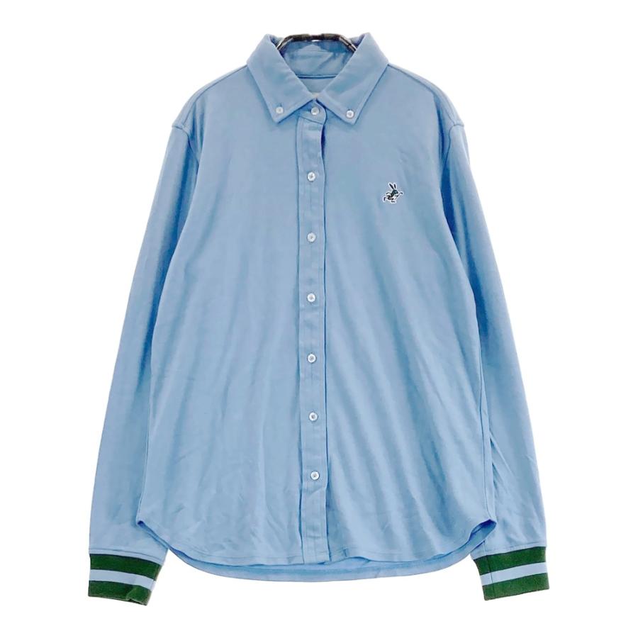 ジャックバニー　長袖シャツ JACK BUNNY ジャックバニー 長袖シャツ ブルー系 1 ゴルフウェア