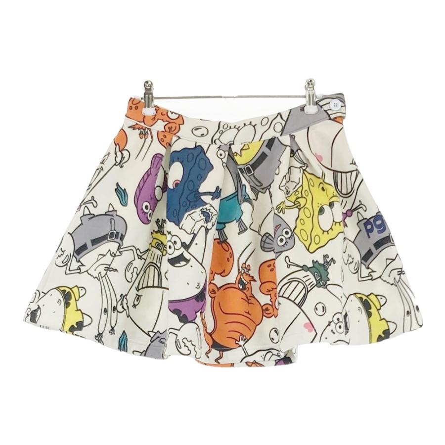 美品　 パーリーゲイツ　セットアップ　コラボ　スポンジボム　ジャケット　スカート PEARLY GATES パーリーゲイツ ×スポンジボブ スカート スポンジボブ