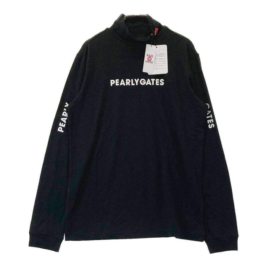 パーリーゲイツ　長袖ハイネックカットソー　新品未使用　サイズL(2) 　正規品 美品】PEARLY GATES パーリーゲイツ ハイネック 長袖Tシャツ
