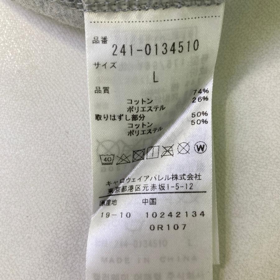 Callaway グレー Tシャツ LL CALLAWAY キャロウェイ 2WAY 半袖Tシャツ グレー系 L ゴルフ