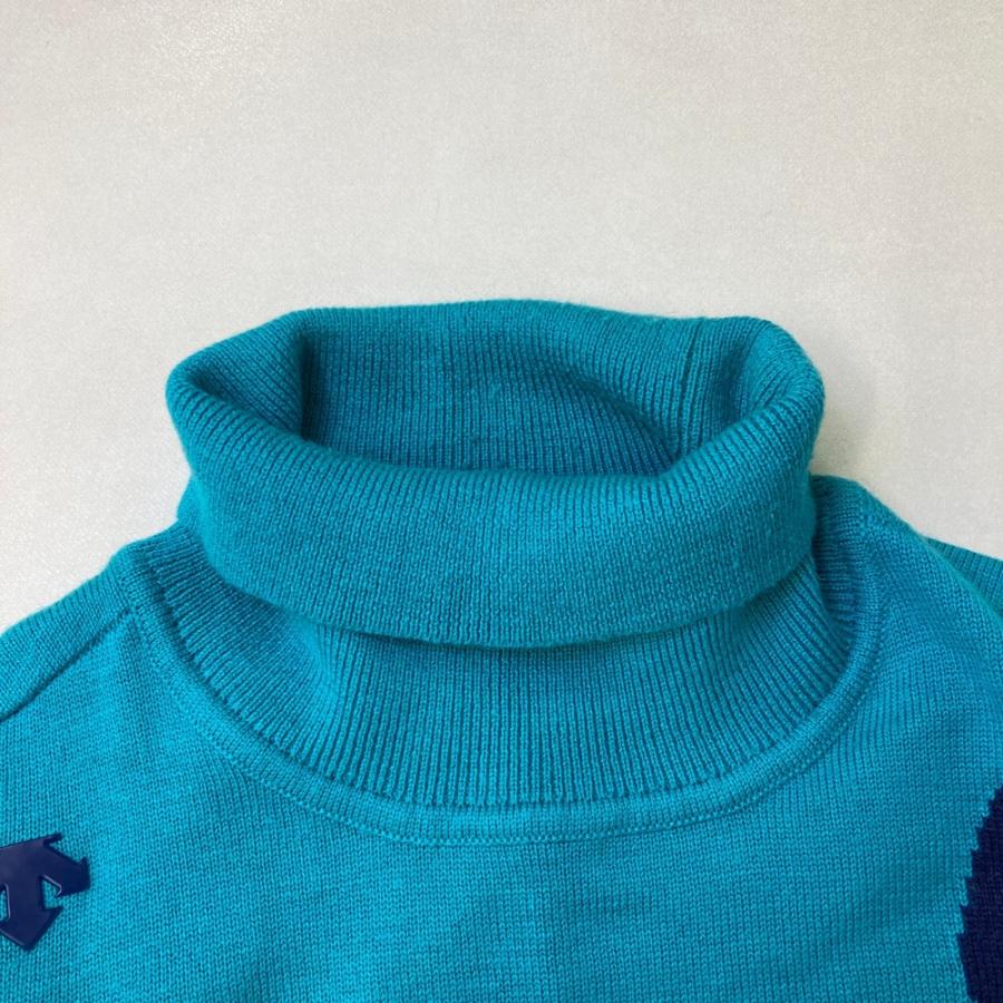 美品　デサント ゴルフ タートルネックセーター DESCENTE GOLF デサントゴルフ タートルネック 長袖ニット