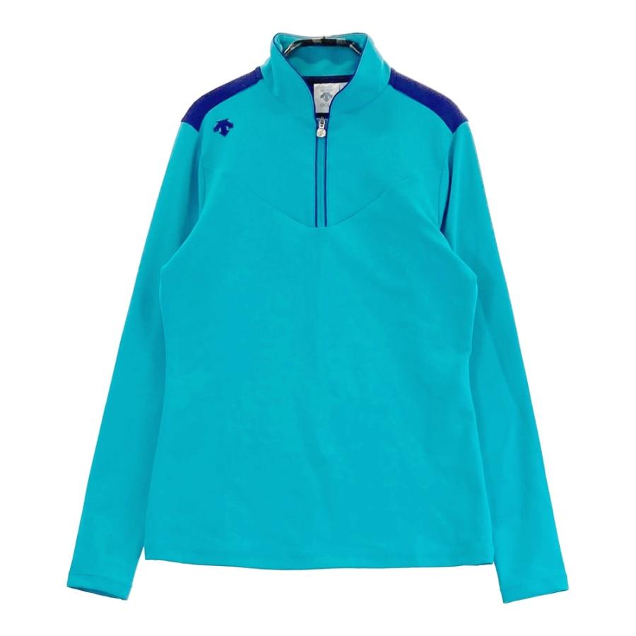 DESCENTE GOLF ロゴ長袖シャツ デサントゴルフ レディース シャツ デサントゴルフ DESCENTE ゴルフ ハイブリッド長袖シャツ