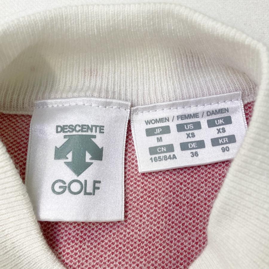 DESCENTE GOLF デサントゴルフ モックネック ニットベスト