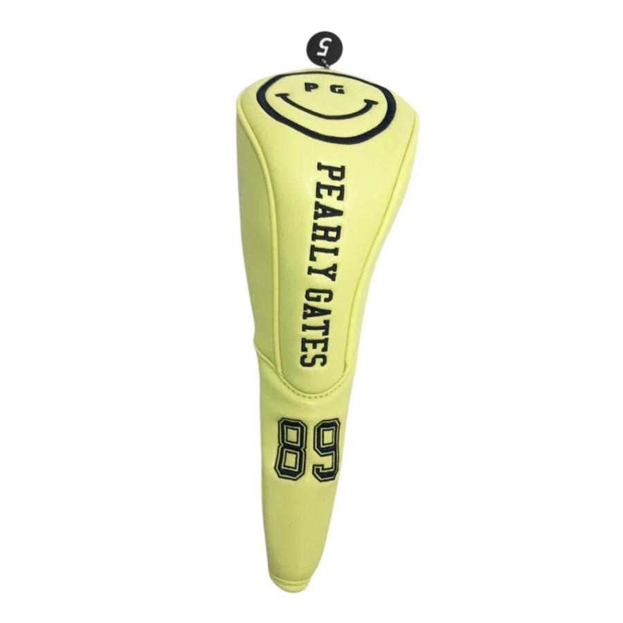 PEARLY GATES パーリーゲイツ ヘッドカバー ニコちゃん イエロー系 FW