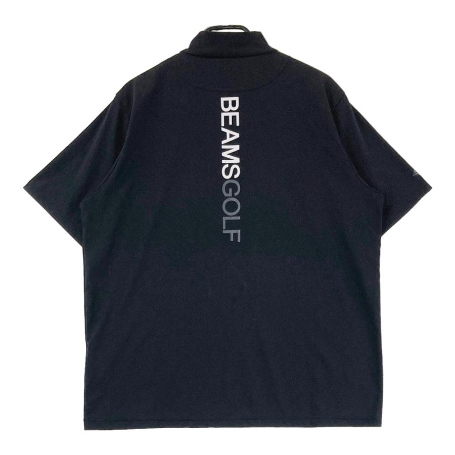 ビームスゴルフ モックネックシャツ 黒 Sサイズ BEAMS GOLF tシャツ ORANGE LABEL / ドットエア（R） モック