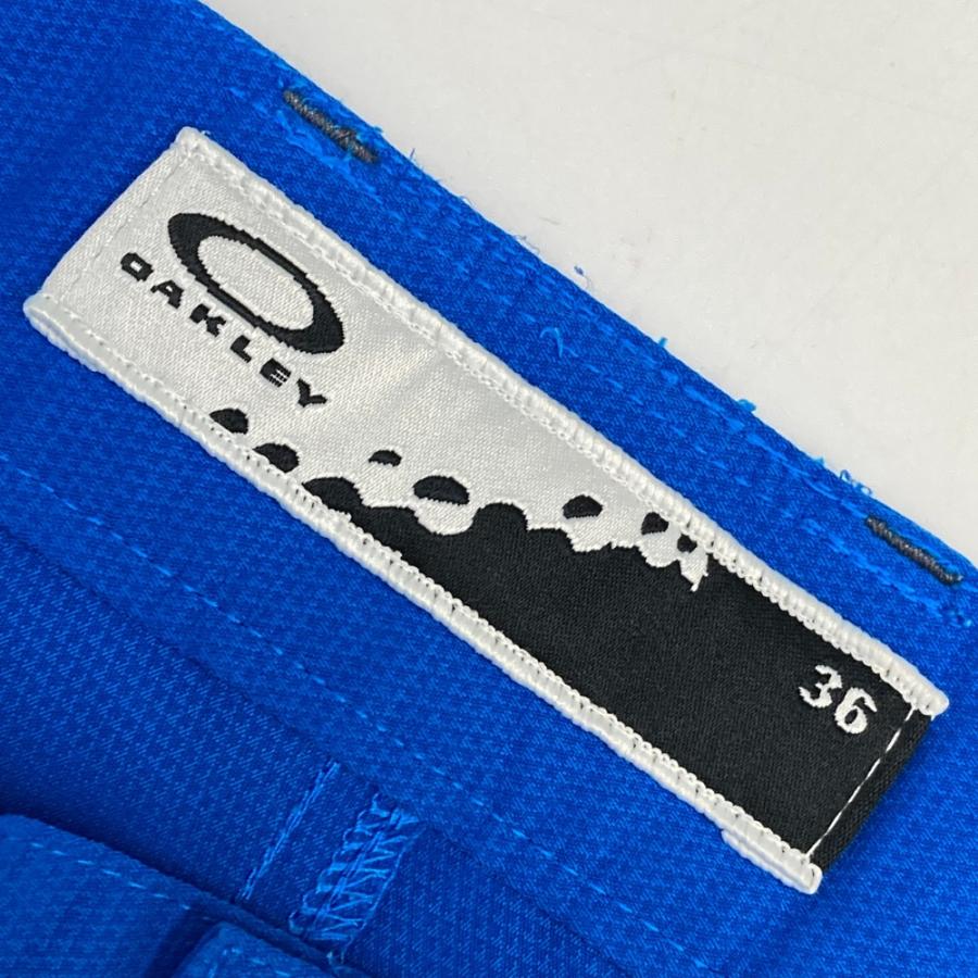 OAKLEY オークリー 3Dパンツ ブルー系 36 ゴルフウェア メンズ