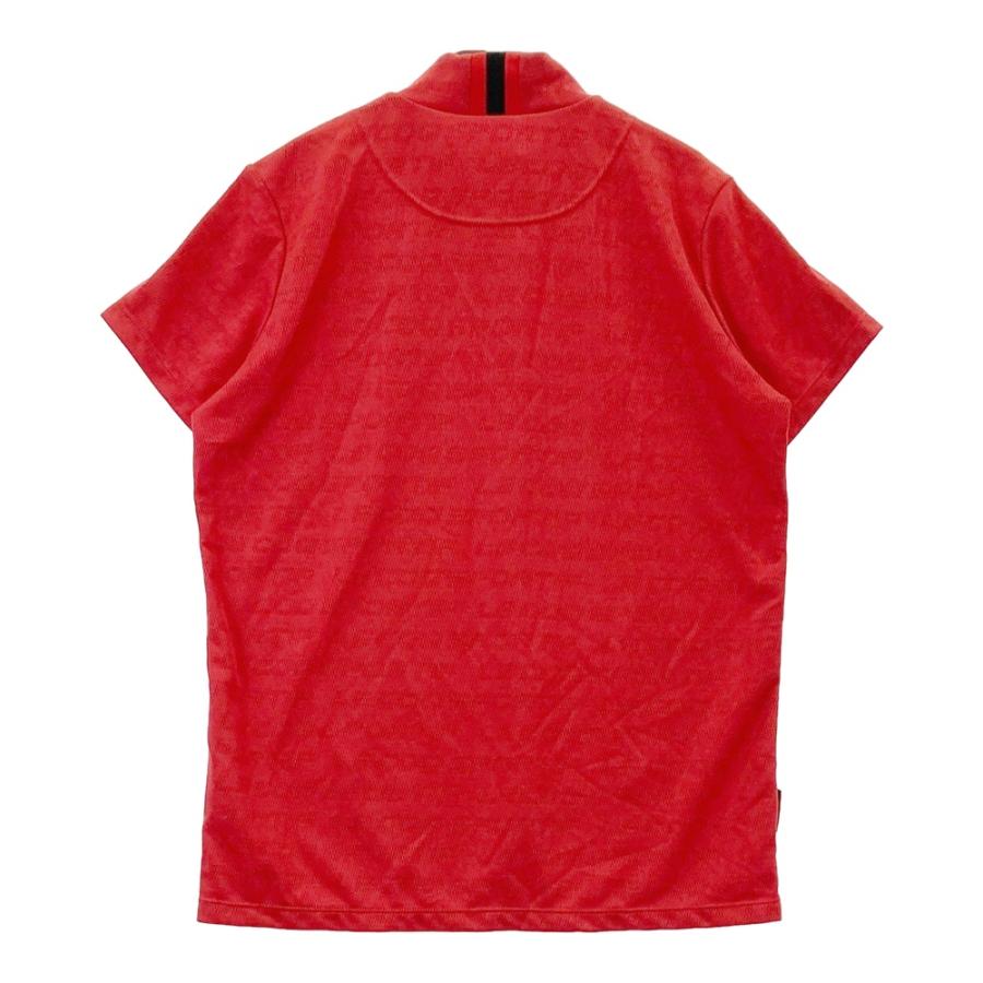 ☆未使用タグ付き☆ WAAC 半袖ネックシャツ 赤　ゴルフ　L ☆未使用タグ付き☆ WAAC 半袖ネックシャツ 赤 ゴルフ L 楽天