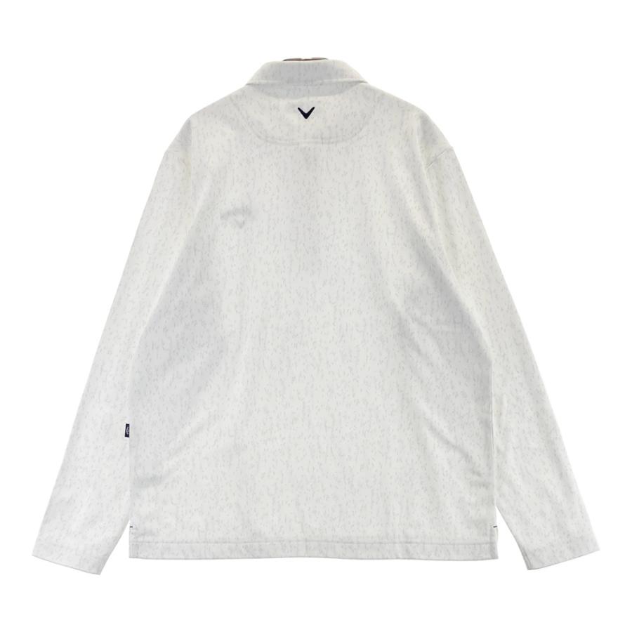 キャロウェイ レッドレーベル 長袖 ポロシャツ ウェア ホワイト LLサイズ Callaway キャロウェイ 半袖ポロシャツ + ハイネック 長袖