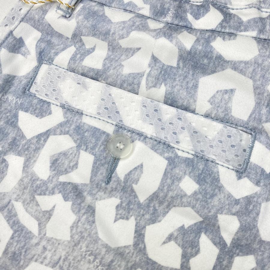 新品】MARK&LONA マークアンドロナ ハーフパンツ レオパード柄